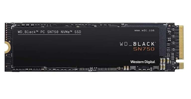 WD Black SN750 NVMe 2TB SSD M.2 PCI Express 3.0