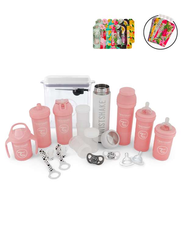 Baby bottle and Sippy cup set
