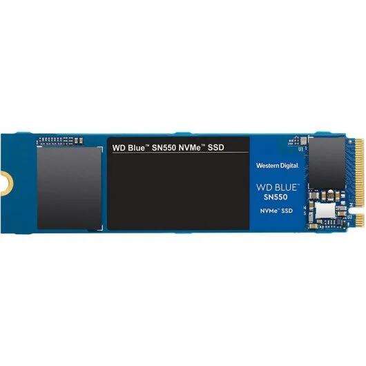 WD Blue SN550 SSD 1TB por 80,99 // 500 GB por 42.99 €