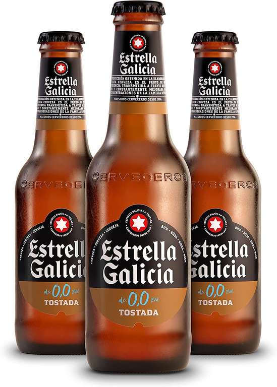 Estrella Galicia 0,0 tostada