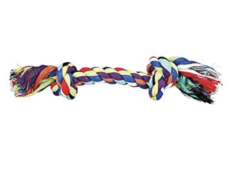 Trixie 3272 Cuerda de Juego, Algodón, Multicolor, 26 cm