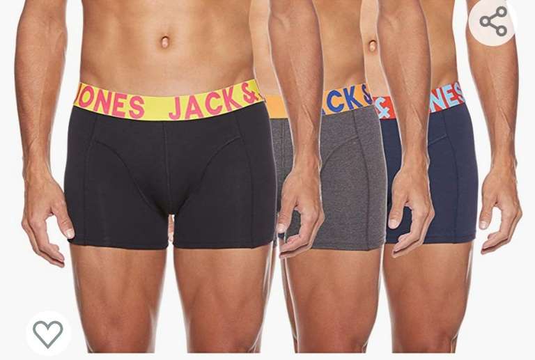 Oferta del día: Jack & Jones Bóxer (Pack de 3) para Hombre