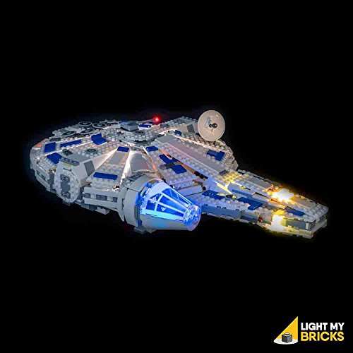 Star Wars Kessel Run Millennium Falcon 75212 Kit de iluminación