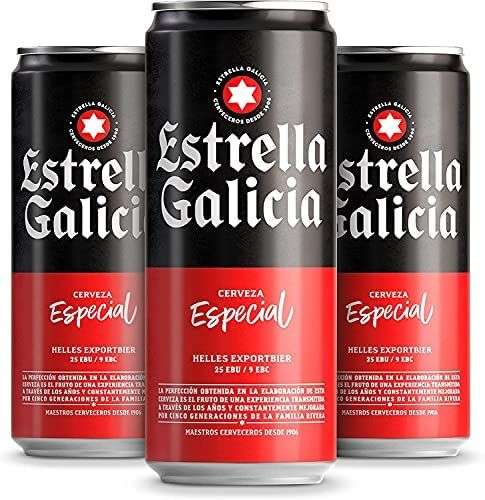 Cerveza Estrella Galicia Especial, 24 x 330ml