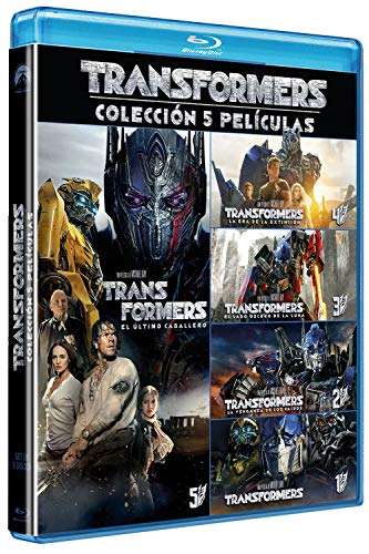 Pack: Transformers 1-5 [Blu-ray]