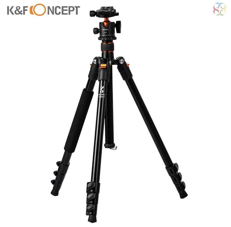 Trípode k&f concept para cámaras