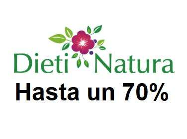Hasta un 70% de descuento en Dieti Natura