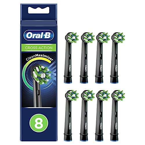 Pack 8 Recambios Oral-B CrossAction