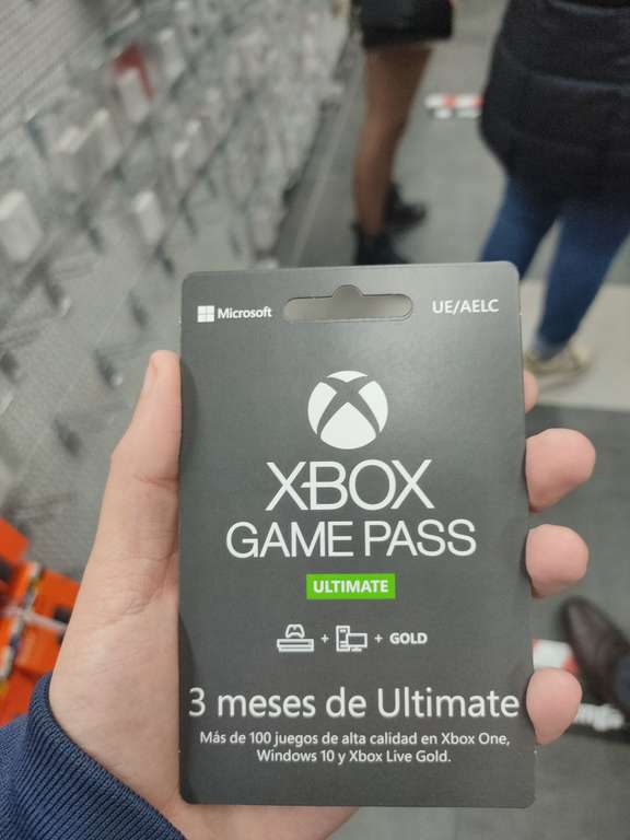 3 meses de Game Pass Ultimate en el MediaMarkt de la Plaza del Carmen