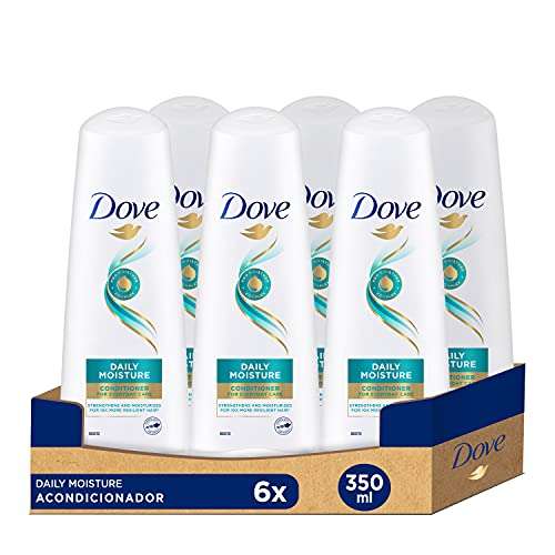 Dove Acondicionador Daily Moisture 350ml - Pack de 6