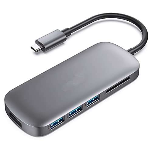 HUB USB Type-C con puertos USB 3.0, HDMI Port, lector SD Card
