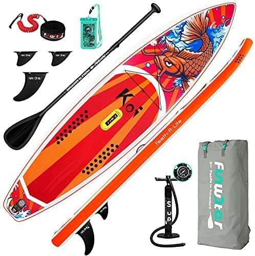 Tabla de paddle surf de 352cm de largo 84cm de ancho 6 pulgadas de grosor