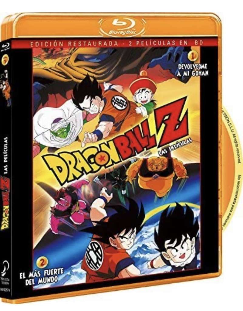 Dragon Ball Z. Película 1-2 Blu-ray