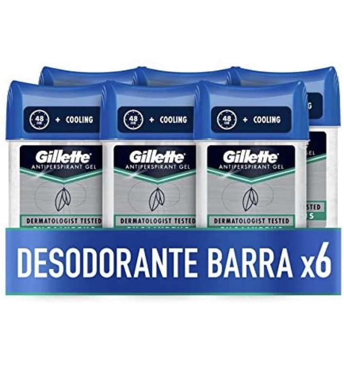 6 x Pack Desodorante Gillette Hydra Gel 70 ml