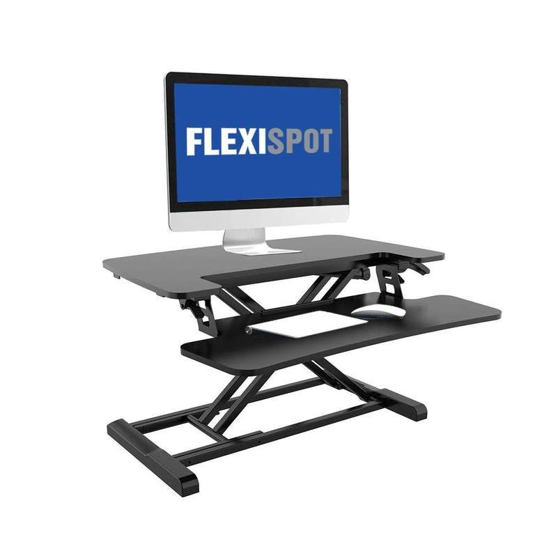 Accesorio para convertir escritorio para trabajar de pie o sentado, altura ajustable