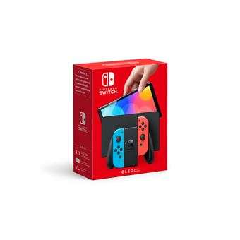 Nintendo Switch OLED (FNAC Internacional) (272,65€ si creáis 2 cuentas)