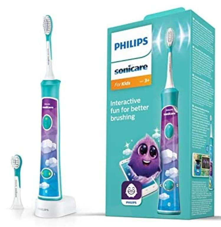 Cepillo eléctrico para niños Philips Sonicare + 2 cabezales