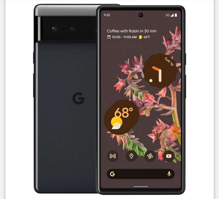 Google Pixel 6 5G 128GB Black EU