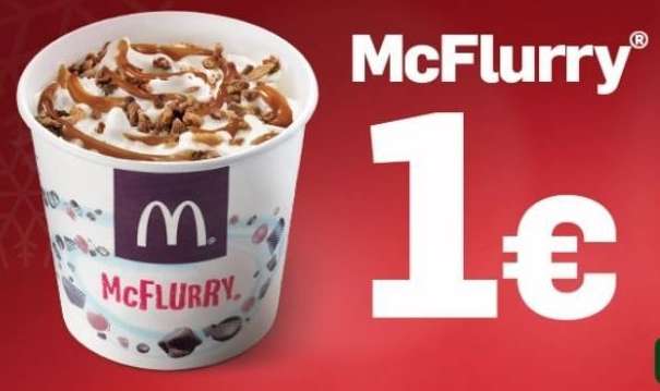 McFlurry 1€ (30/11)