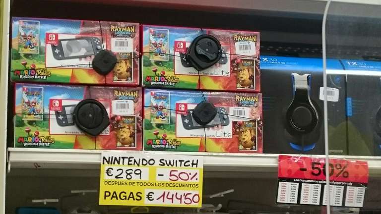 Nintendo Switch Lite (Carrefour Terrassa Las Arenas)