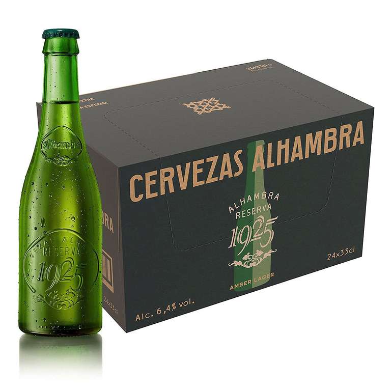 Alhambra Extra Reserva 1925 - 6,4% vol. - 24 x 33 cl