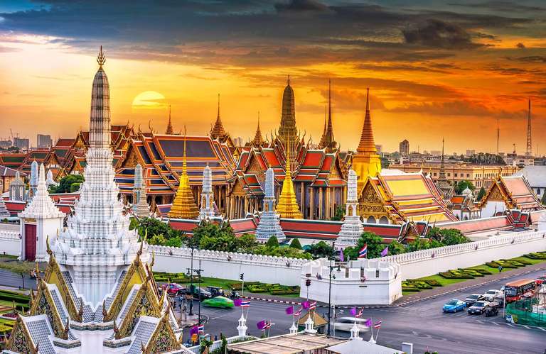 Vuelos ida y vuelta a Bangkok desde 351€ para Marzo