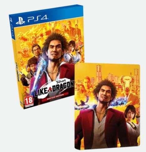 Yakuza Like a Dragon Day Ichi Edition (Steelbook) PS4 (actualizable a PS5)