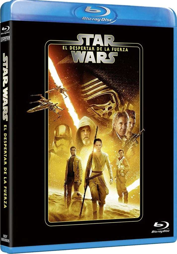 Star Wars: El despertar de la fuerza (Edición remasterizada) 2 discos (película + extras) [Blu-ray]