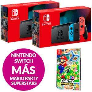 Nintendo Switch a elegir + Mario Party SUPERSTARS