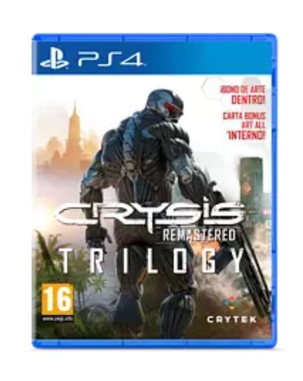 Crysis Remastered Trilogy (Ed. Remasterizada) Ps4/Switch/Xbox