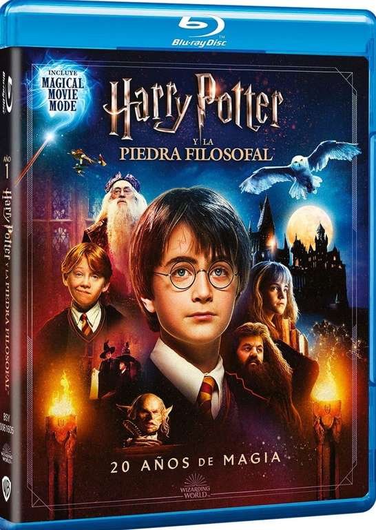 Harry Potter y La Piedra Filosofal + Magical Movie Mode [Blu-ray]