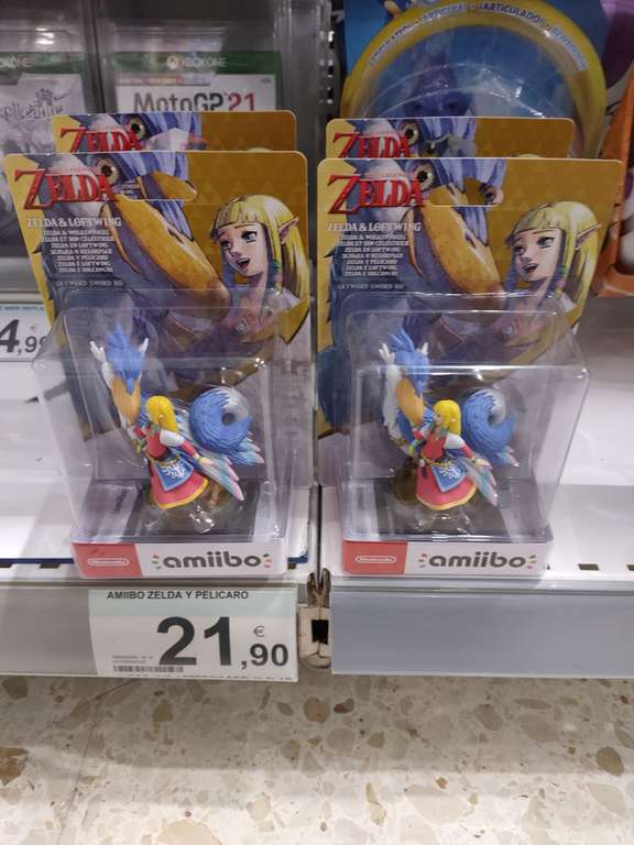 Amiibo Zelda y pelicaro