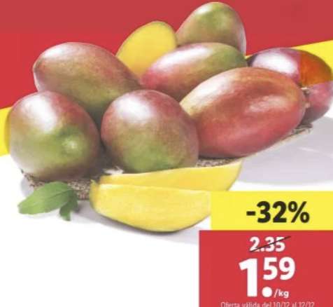 Mangos en LIDL (En Tienda Del 10/12 al 12/12)