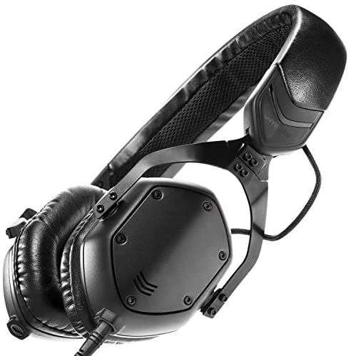 V-Moda Xs - Auriculares de metal con aislamiento de ruido, color negro 
