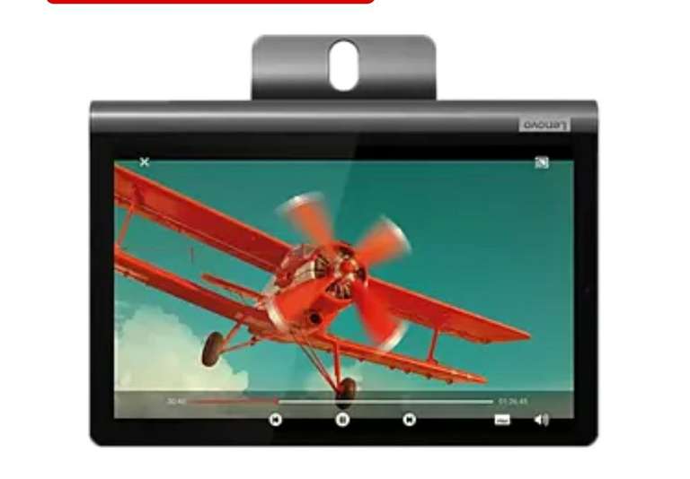 Tablet - Lenovo Yoga Smart Tab, 10.1" Full-HD, Qualcomm Snapdragon 439, 4 GB, 64 GB, Android, Plata