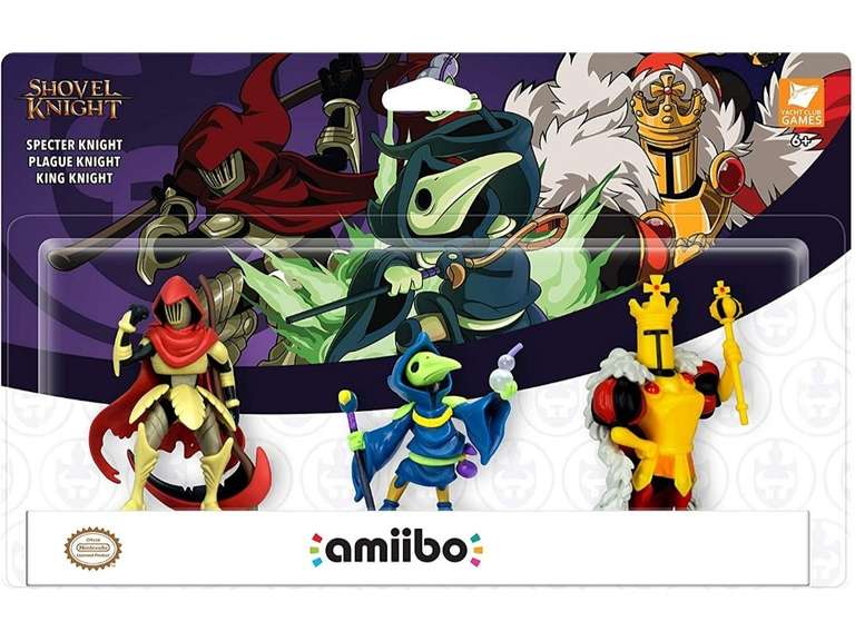 Pack 3 Amiibos Shovel Knight (Switch/3DS)