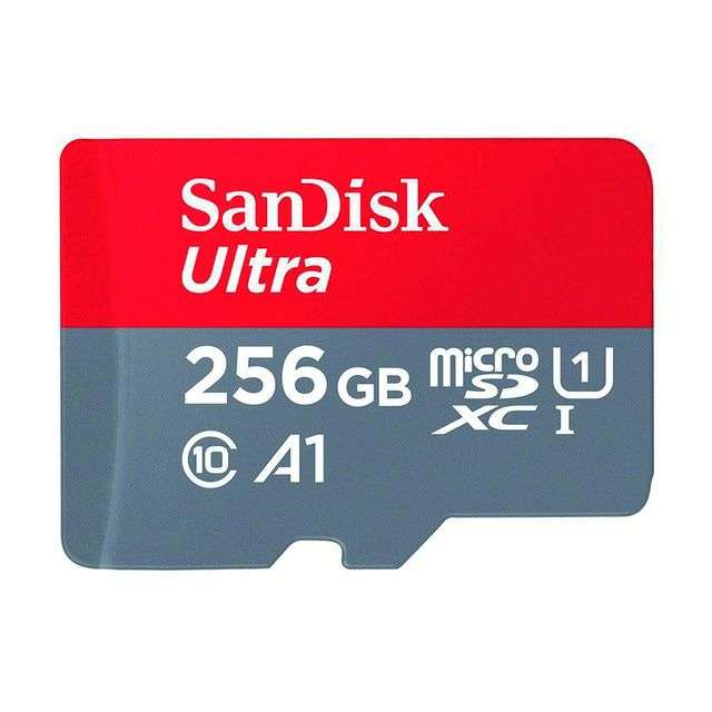 SanDisk Ultra Micro SDXC Clase 10 A1 de 256 GB  + Adaptador sd