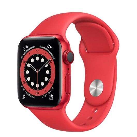 Apple Watch Series 6 GPS + CELLULAR 40mm Aluminio RED (Llama, envía y recibe mensajes sin el móvil)