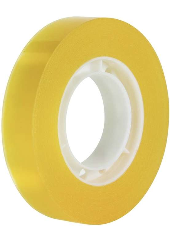 Cinta adhesiva (amarillo transparente) 12 mm x 33 m MILAN