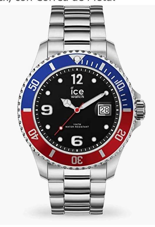 Ice-Watch - Ice Steel United Silver - Reloj Plateado para (Unisex) con Correa de Metal