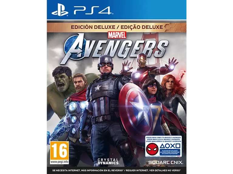 Marvel Avengers Deluxe Edition PS4