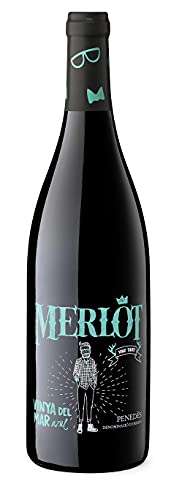 Vinya del Mar Merlot - Vino Tinto D.O. Penedés - 1 Botella x 750 ml