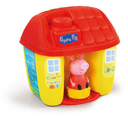 Clementoni-17346 - Soft Clemmy Baby Cubo Peppa Pig