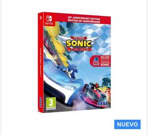 Team Sonic Racing Special Edition 30 th Anniversary Nintendo Switch