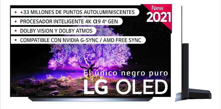 TV LG OLED65C14LB (+250€ de cashback)
