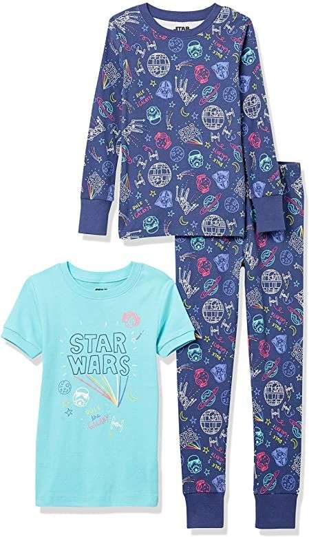 Spotted Zebra Disney Star Wars Marvel Frozen Princess-Pijama de algodón (varios colores y precios)