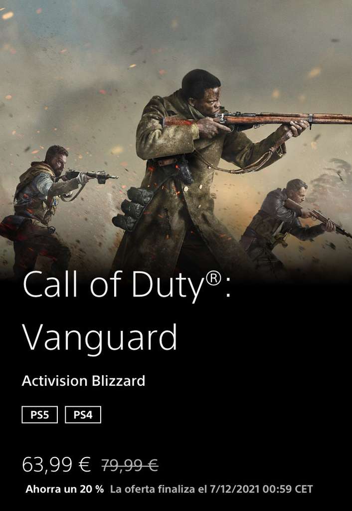 Call of duty Vanguard PS5