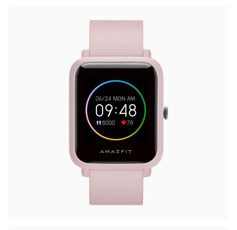 Amazfit Bip S Lite Smartwatch (Solo color rosa)