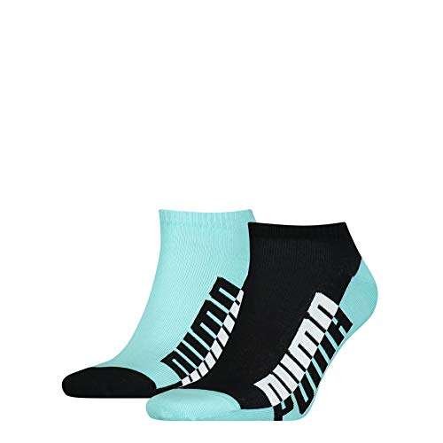 PUMA Men's Seasonal Sneaker-Trainer Socks (2 Pack), talla 43.