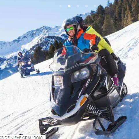 Hotel 3* + Ruta en Moto de Nieve por Andorra desde 45€/p